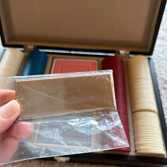Things Remembered Travel Poker Set, NEW - Picture 4 of 7